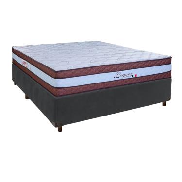 Imagem de Cama Box + Colchão Casal Molas Ensacadas Legaccy Paropas