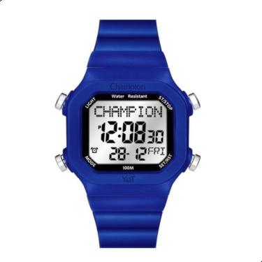 Imagem de Relógio Masculino Digital Champion YoT Azul Royal CP40181F-Masculino