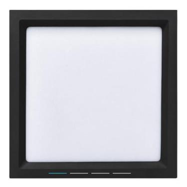 Imagem de Painel Led 30W Stella Embutir Deep 34,8cm Recuado Preto 3000K STH8905P