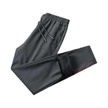Imagem de Calças De Corrida Masculinas De Inverno Quentes E Impermeáveis Em Soft