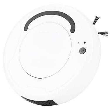 Imagem de Mingzhe Aspirador de pó Robótico USB 3 Em 1 Inteligente Aparelho Doméstico Inteligente Branco