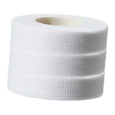 Imagem de KiBcsLic Kit com 3 unidades de fitas adesivas para unhas, ideais para Guzheng (instrumento de cordas), macias e absorventes de suor, respiráveis ​​e perfeitas, Branco