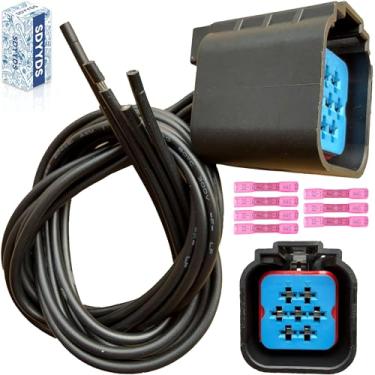 Imagem de SDYYDS 3U2Z14S411EVA Conector de interruptor de farol para Ford Edge (14-07), Escape (12-05), Expedition (17-03), Flex (17-09), Focus (11-00), Fusion (12-06), Taurus (09-08) / Lincoln MKX, MKZ S2423