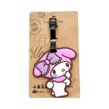 Imagem de Etiqueta De Bagagem Hello Kitty Kuromi, Porta-Endereço De Mala Em Esti