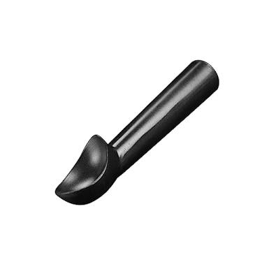 Imagem de DimyFew Colher de Sorvete Profissional, com Cabo Antiderrapante Exclusivo, PRETO, Tamanho real