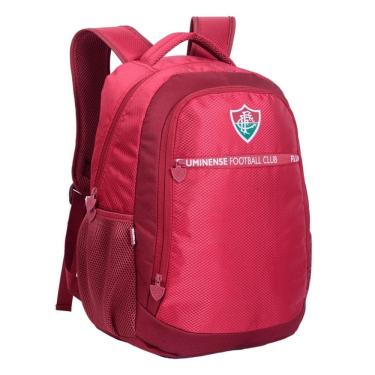 Imagem de Mochila de Costas Esportiva Fluminense Classic Vermelha - Xeryus