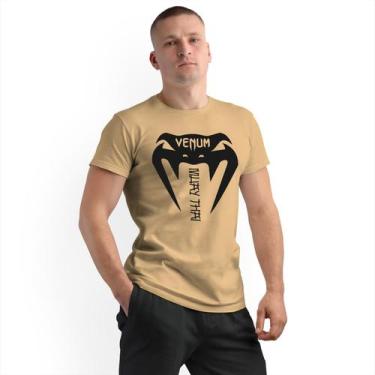 Imagem de Camiseta Muay Thai Venum Academia Treino Boxing 100% Algodão - Diverse