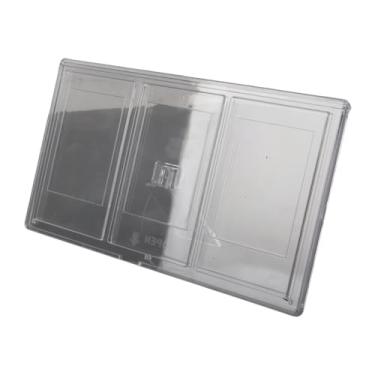 Imagem de Cosiki Moldura Transparente de Mesa de 3 Grades Com 3 Grades para Decoração de Escritório Doméstico, Segura Fotos para Presentes de Formatura de Aniversário, Material para PC