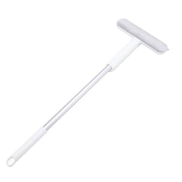Imagem de Ferramenta de limpeza tela malha janela lateral com pincel removível grip confortável economia esforço doméstica para lar