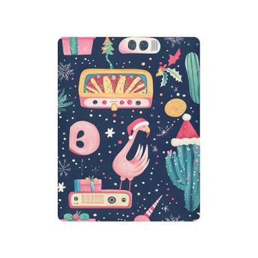 Imagem de xigua Lençol de berço colorido com estampa natalina para meninas e meninos, lençol macio e respirável adequado para berço padrão e cama infantil 68,5 x 99 cm