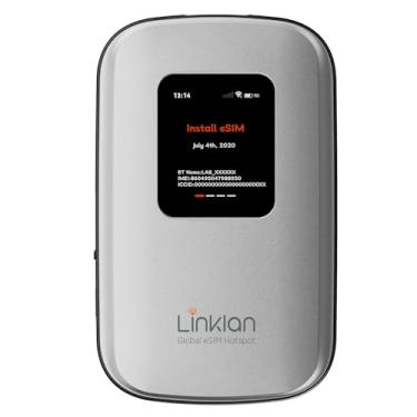 Imagem de Roteador Portátil WiFi Global eSIM | 5 GB de Dados Gratuitos | Sem Cartão SIM & Sem Contrato | 180+ Países | Conecta 16 Dispositivos | Compacto para Viagens e Trabalho Remoto