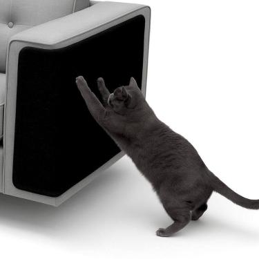 Imagem de Arranhador De Gato Com Adesivo 30 X 48 Cm Preto Geração Vet