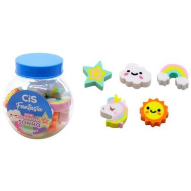 Imagem de Borracha Fantasia Mini Sonhos Com 20 Unid - Cis