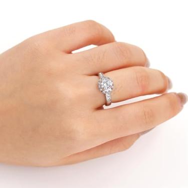 Imagem de Elegante anel de coquetel, aliança de noivado, anéis de dedo modernos para o dia a dia, presente de Natal, joias noturnas de luxo para mulheres YC6665, Latão, Sem pedra preciosa