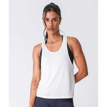 Imagem de Blusa Regata Feminina Fitness Dry Fit Marisa Off White-20071, Off whit