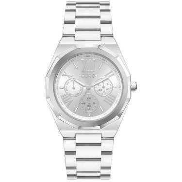 Imagem de Relógio Euro Feminino Ref: Eu6P29Ajc/4K Multifunção Prateado