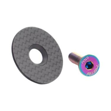 Imagem de Tampa Superior De Caixa De Direção De Bicicleta Em Fibra De Carbono M6