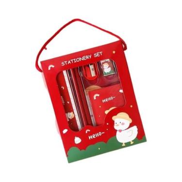 Imagem de Conjunto De Material Escolar Kawaii Para Crianças Com 6 Peças, Lápis, 