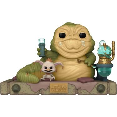 Imagem de Funko Pop Star Wars 611 Jabba The Hutt &amp; Salacious B. Crumb
