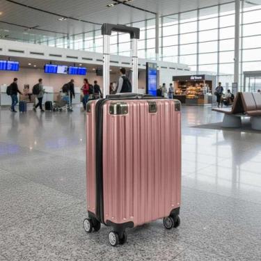 Imagem de Mala de Viagem em Fibra Premium 18 Rose Domni