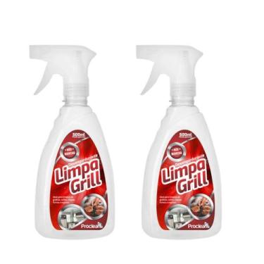 Imagem de Kit 2 Limpa Air Fryer Forno Grelha Remove Gordura Pesada Carbonizada E