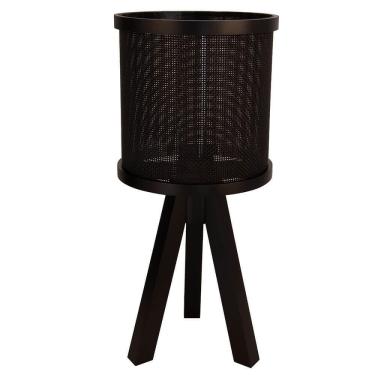 Imagem de Abajur Muller Oxford Tripé Preto 1 Lâmpada 130pt