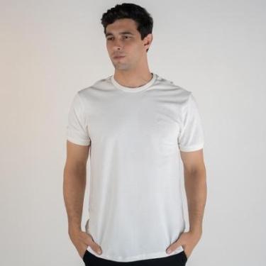 Imagem de Camiseta Aramis Gola Texturizada Off White-Masculino
