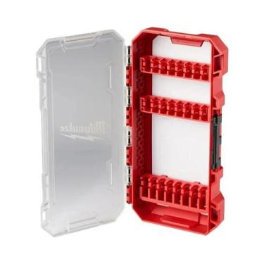 Imagem de Estojo Compacto Milwaukee PACKOUT Para Brocas Médias Com Encaixe Sexta