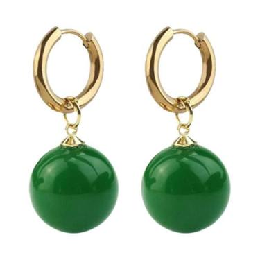 Imagem de Brincos Pendentes Potara Super Vegetto Zamasu Son Goku Preto Para Mulh