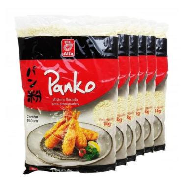 Imagem de Farinha Panko para Empanar 1kg (Kit com 6) - Alfa