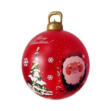 Imagem de Enfeite De Natal Inflável Gigante Para Exterior Em PVC Com Padrão De A