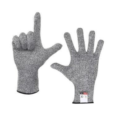 Imagem de Luvas Tricotadas Anticorte De Alto Desempenho Nível 5 HPPE Para Cozinh