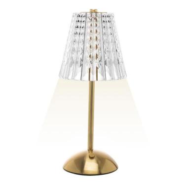 Imagem de Luminária de Mesa Led Usb Wolff Leumina Dourada