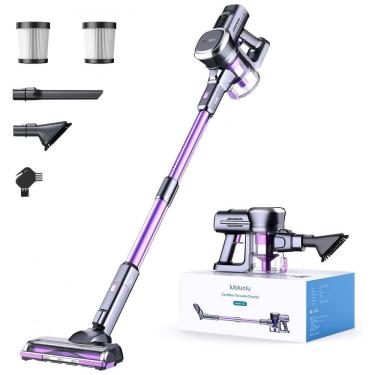 Imagem de Aspirador Sem Fio Lubluelu GX-202Z-R01-IT Roxo Brushless 235W Autoestável 50 Minutos 25...