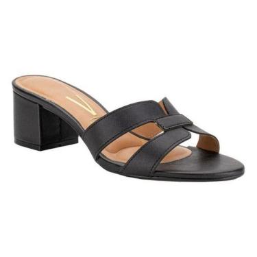 Imagem de Tamanco Vizzano Pelica Preto Design Exclusivo e Estiloso -, Preto, 36