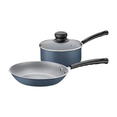 Imagem de Jogo de Panela e Frigideira Tramontina Versalhes Azul, 3