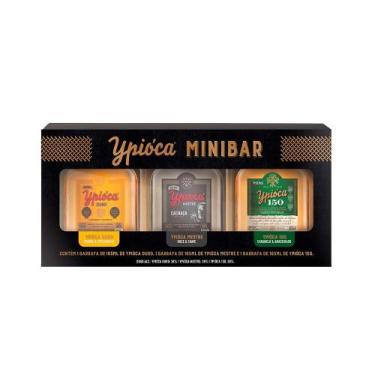Imagem de Kit Cachaça Ypióca Minibar 165ml - 3 Unidades
