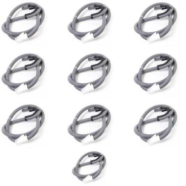 Imagem de Kit 10 Mangueira Lavadora Drenagem Rápida C/ Curva Anti-Retorno - AFA,