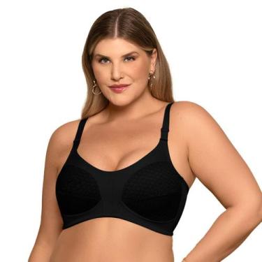 Imagem de Sutiã Plus Size Com Renda e Sem Bojo Feminino Nayane Rodrigues, 58, Pr