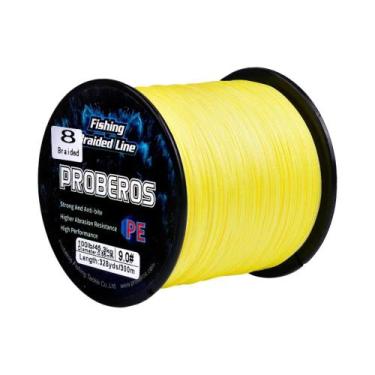 Imagem de Linha De Pesca Trançada PROBEROS De 300M Com 8 Fios, Linha Multifilame