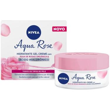 Imagem de Gel Creme Hidratante Facial Nivea Petals Aqua Rose - 50ml, 1, 50g
