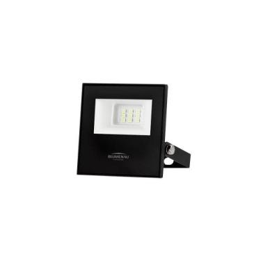 Imagem de Refletor Blumenau Led Play 10w Preto Bivolt 6500k Luz Branca - BLUMENA