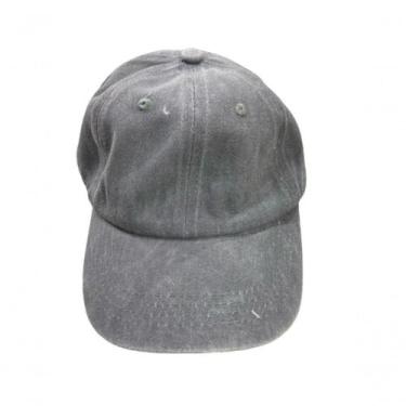 Imagem de Boné Liso Masculino Feminino Unissex Sarja Aba Curvada Com Regulagem D