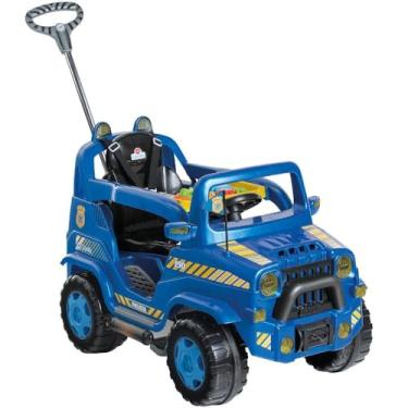 Imagem de Calesita - DIIPI POLICIA - Jeep policia de guiar e pedalar