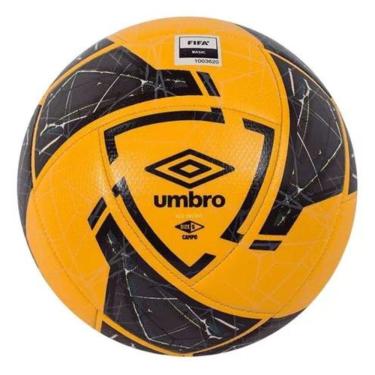 Imagem de Bola Futebol Campo Umbro Neo Swerve Amarelo Preto Tamanho 5