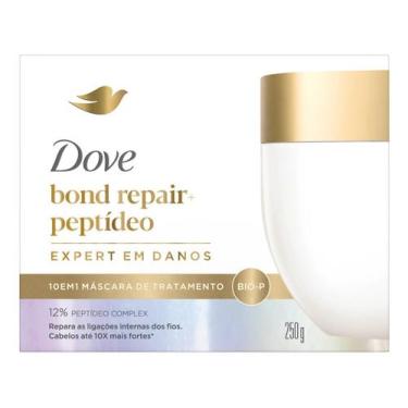 Imagem de Máscara de Tratamento Capilar Dove 10 em 1 Bond Intense Repair+ Peptíd