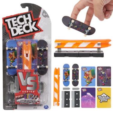 Imagem de Tech Deck Versus Series Skate De Dedo Profissional Toy Machine Tank Yo