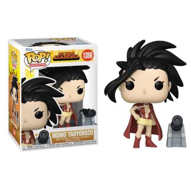 Imagem de Boneco Colecionável Pop My Hero Academia Momo Yaoyorozu Canhão #1350 com Detalhes Reali...