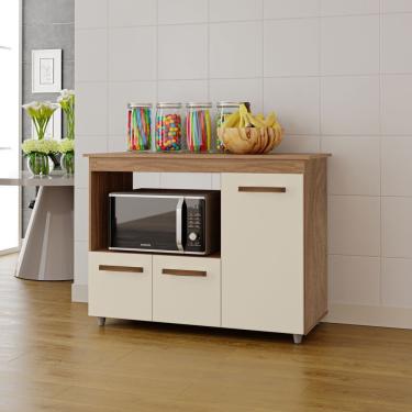 Imagem de Balcão Multiuso Liza - Savana/off White