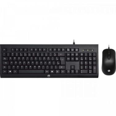 Imagem de Teclado E Mouse Usb Gamer Km100 Preto Hp